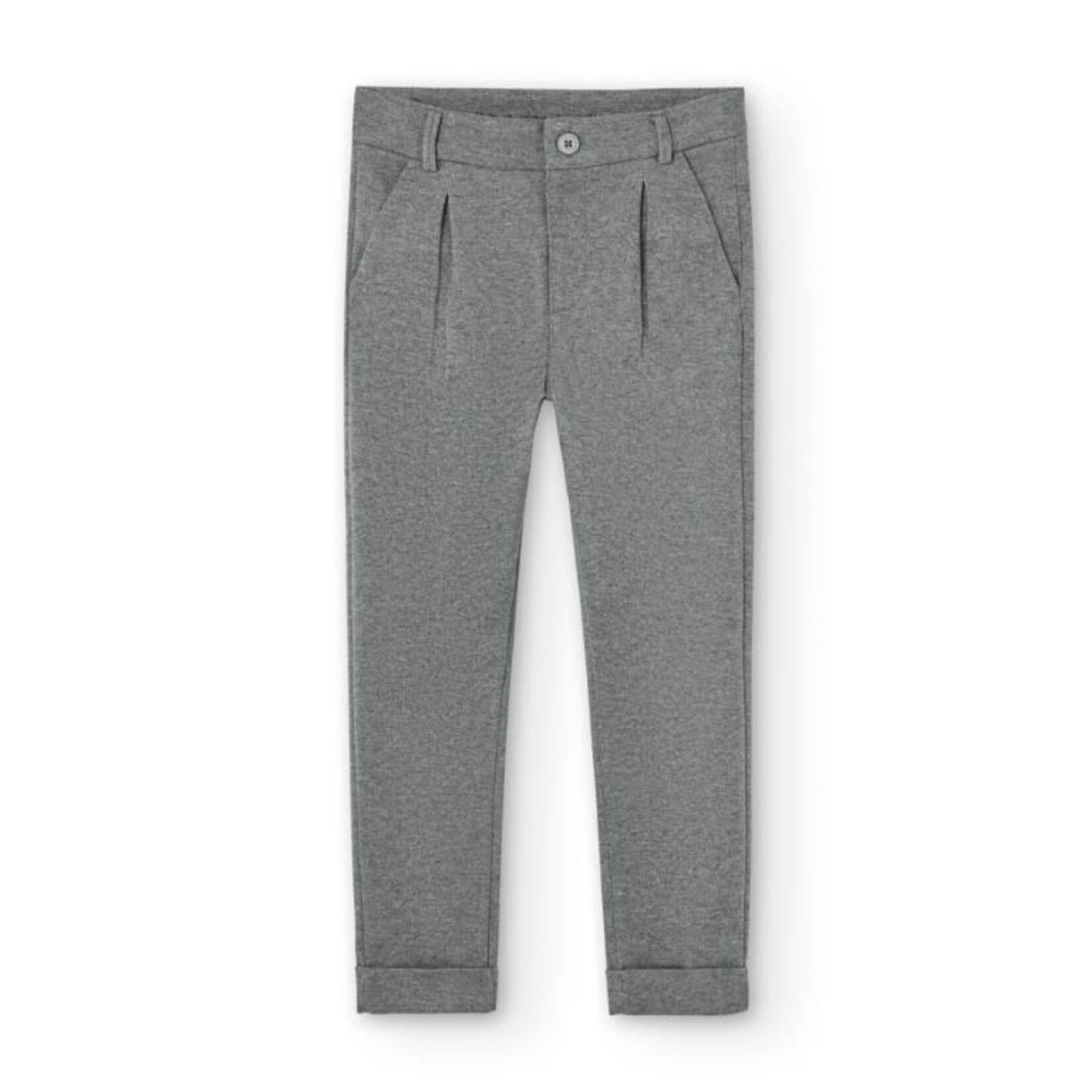 Boboli Boboli Knit trousers fantasy for boy grey 735027