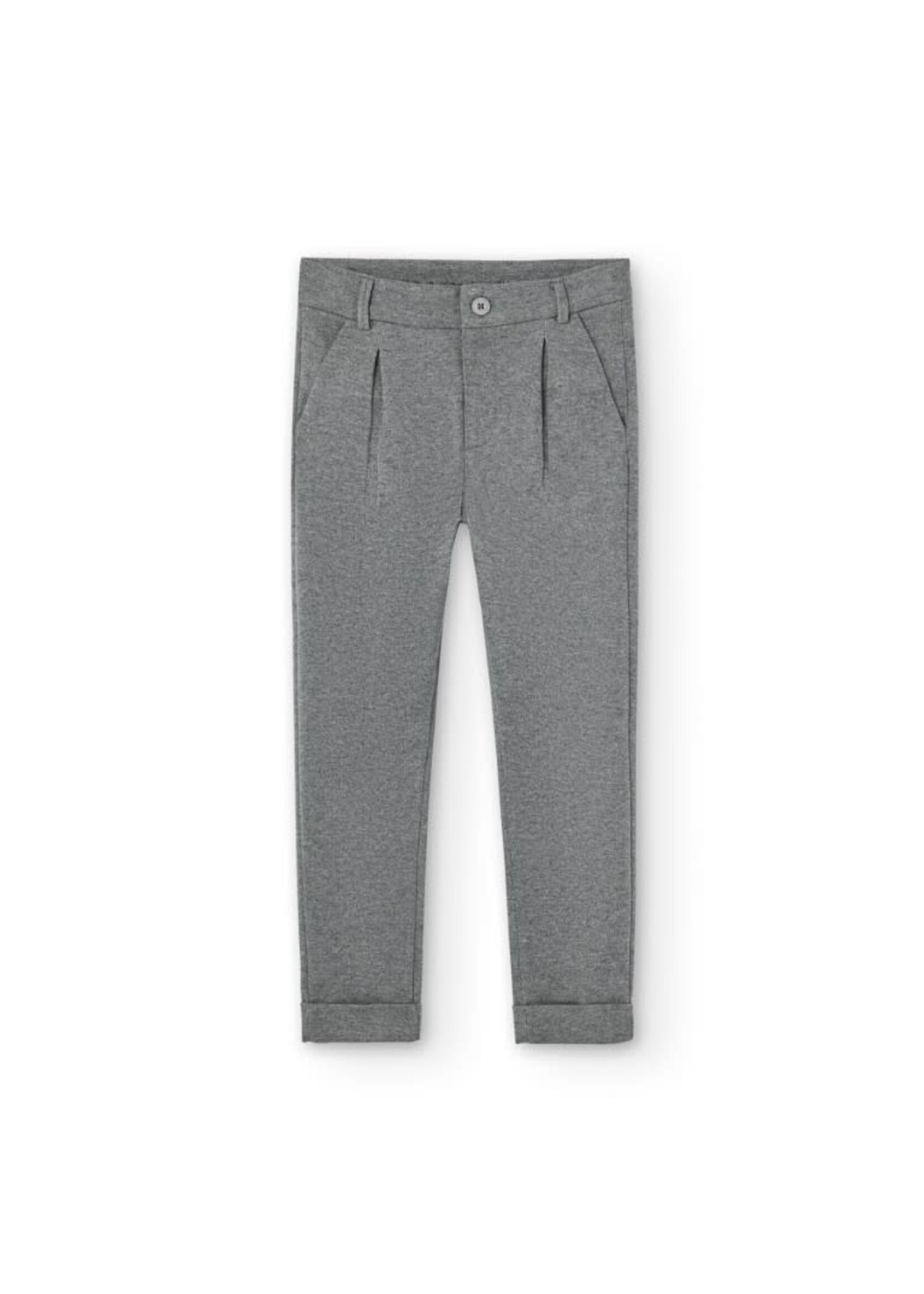 Boboli Boboli Knit trousers fantasy for boy grey 735027