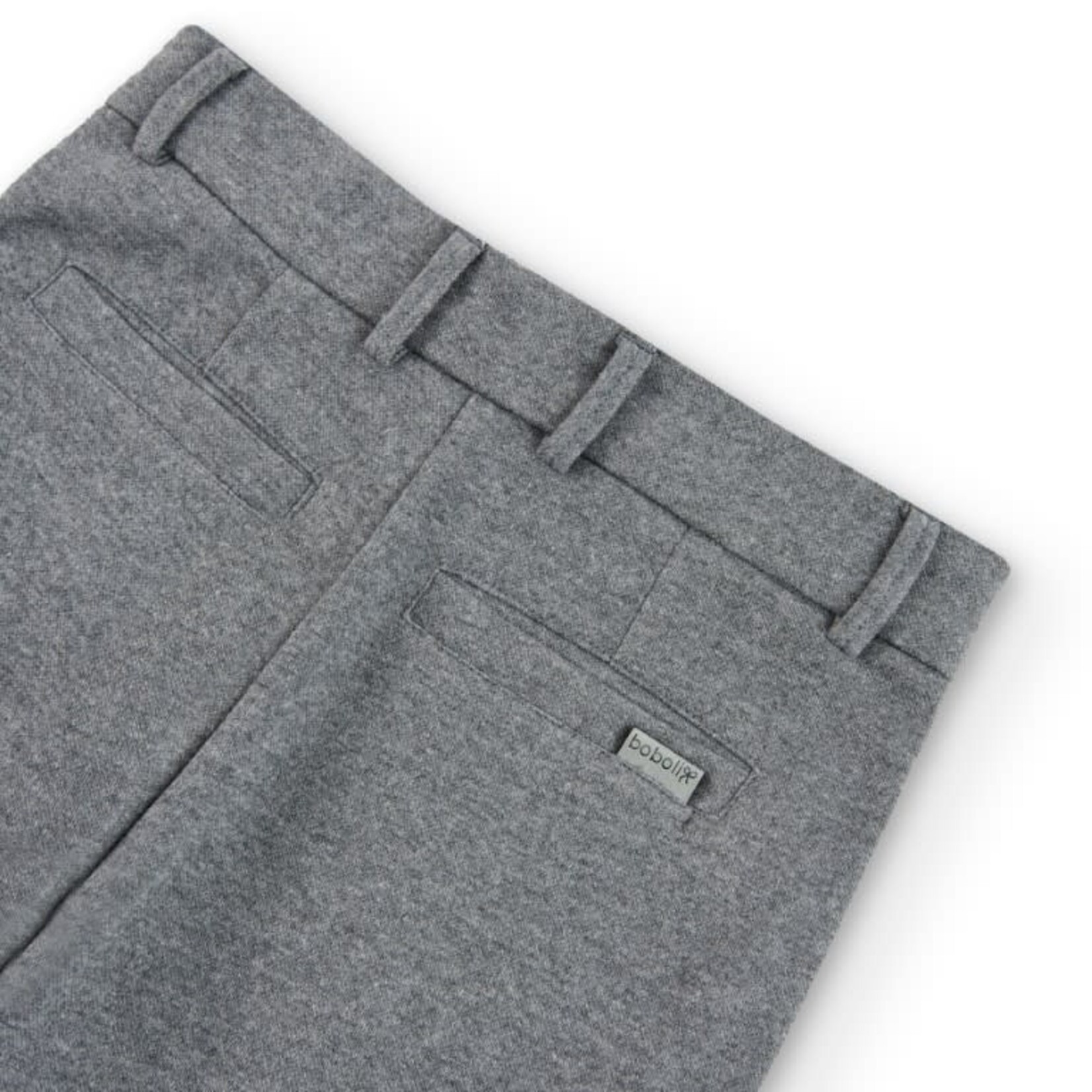 Boboli Boboli Knit trousers fantasy for boy grey 735027