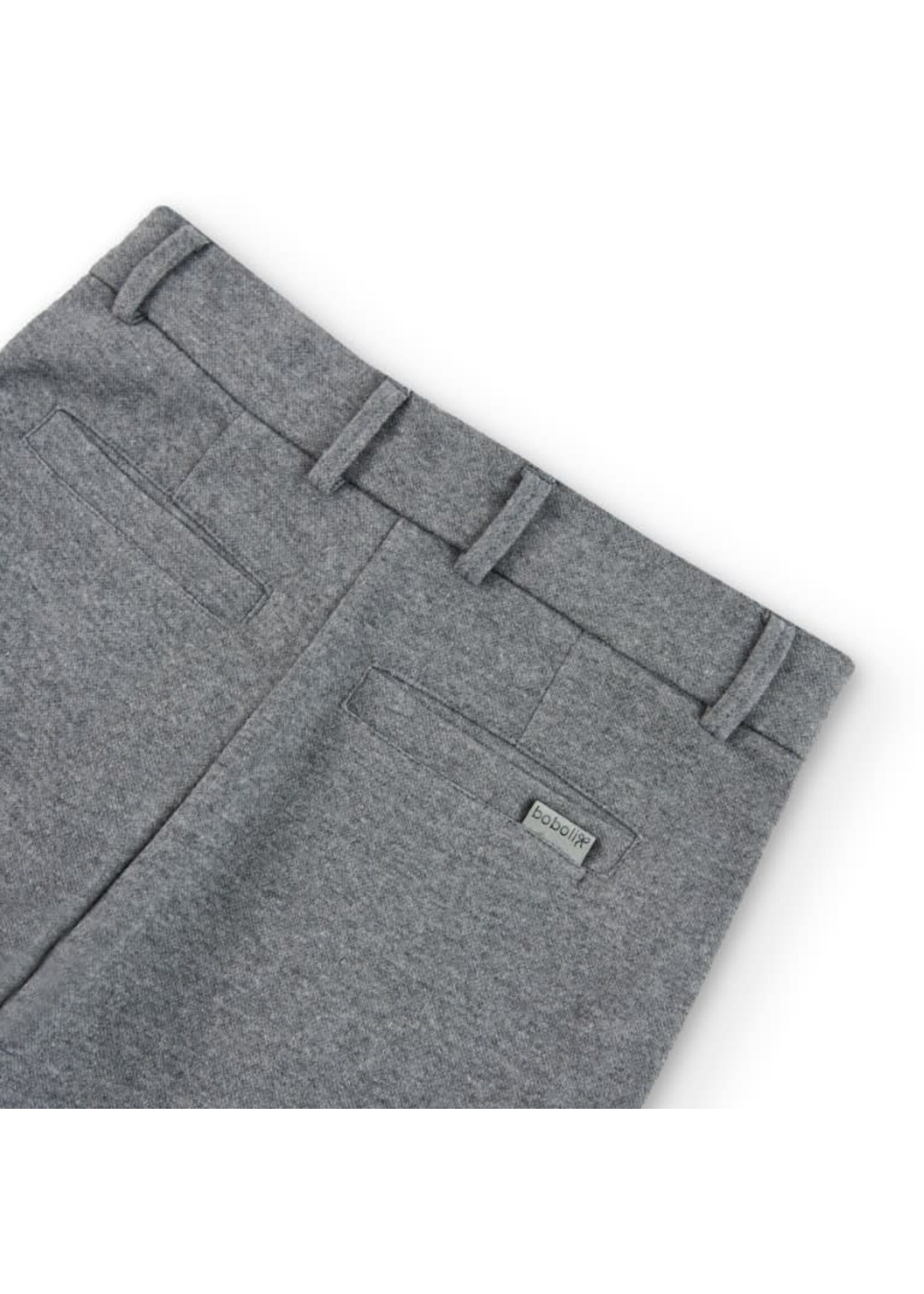Boboli Boboli Knit trousers fantasy for boy grey 735027