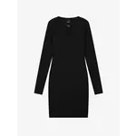Nik&Nik Nik&Nik Presley Rib Dress Crocodile black G 5-033 2405