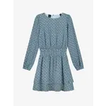 Nik&Nik Nik&Nik Leighton Logo Dress Sky Blue G 5-014 2405