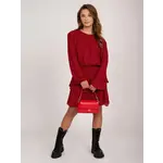 Nik&Nik Nik&Nik Leighton Logo Dress Ruby Red G 5-014 2405