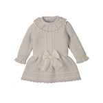 Mac Ilusion Mac Ilusion Vestido Punto "CARROUSEL" Nuez