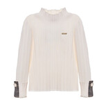 Patachou Patachou SWEATER - KIDS GIRL CAMEL -  INVERNO 2024 ECRU