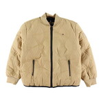 Tommy Hilfiger Tommy Hilfiger QUILTED PADDED BOMBE, RBL KB0KB09208RBL Classic Khaki