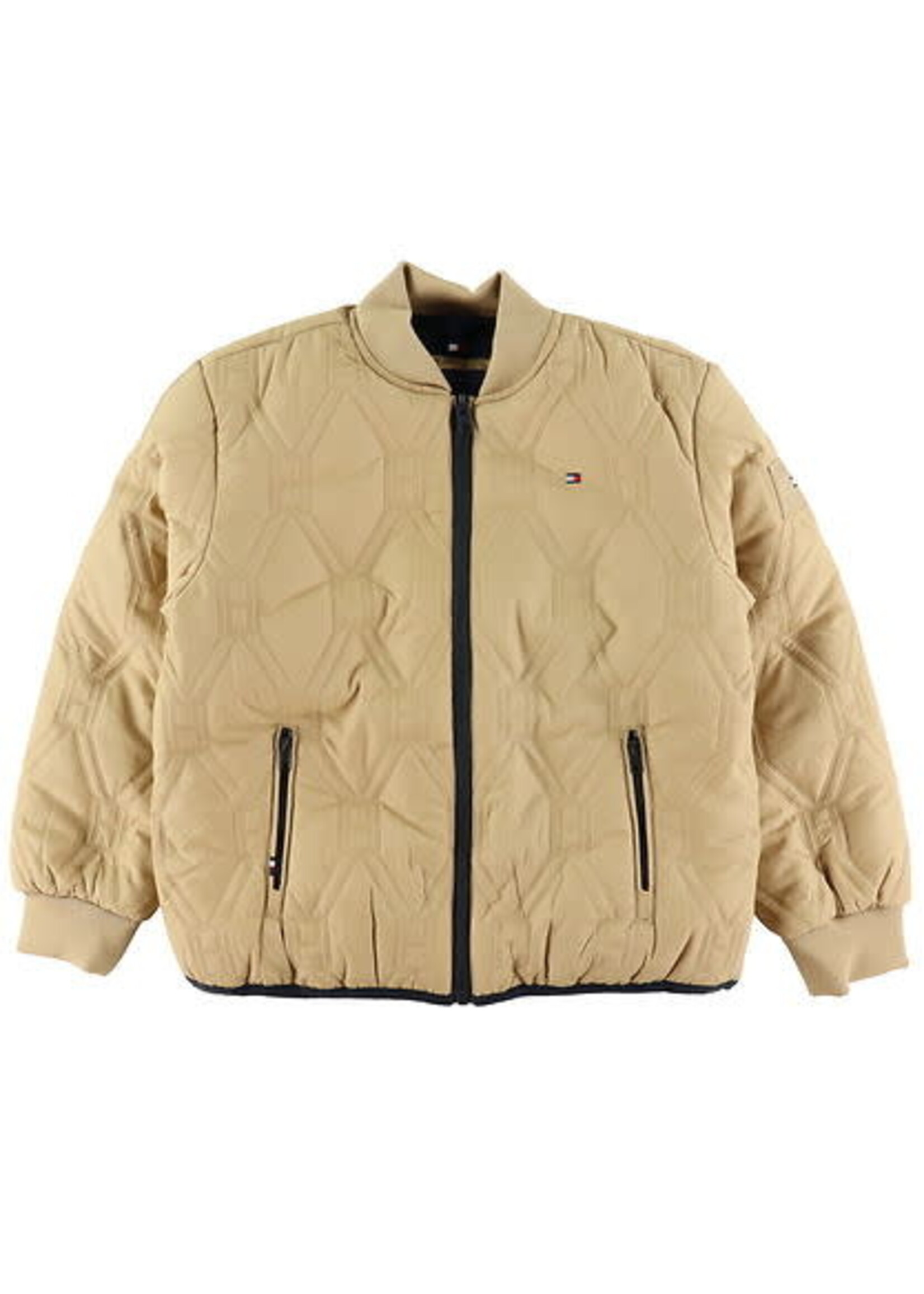 Tommy Hilfiger Tommy Hilfiger QUILTED PADDED BOMBE, RBL KB0KB09208RBL Classic Khaki