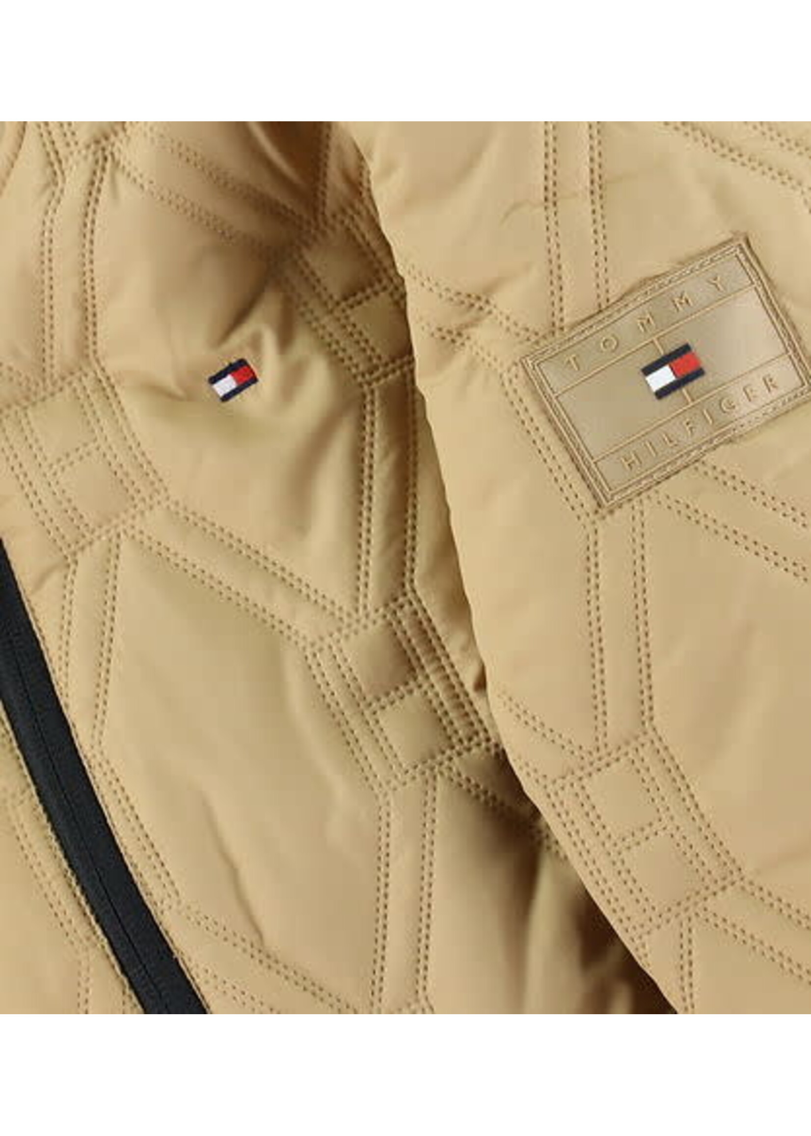 Tommy Hilfiger Tommy Hilfiger QUILTED PADDED BOMBE, RBL KB0KB09208RBL Classic Khaki