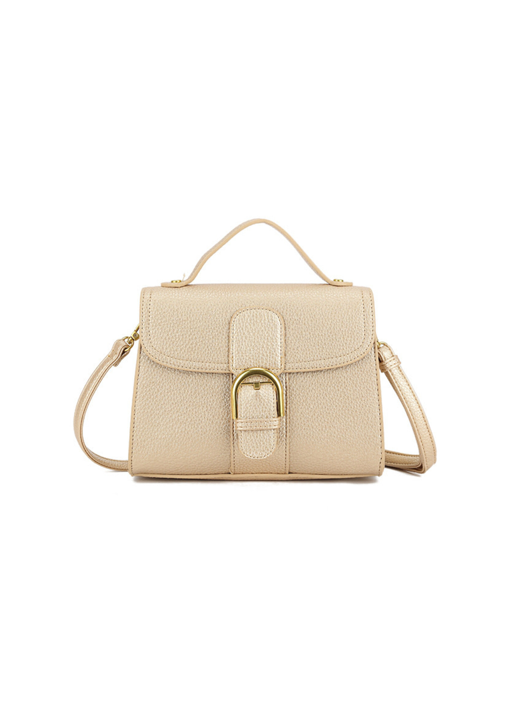 Tasje  goud 23 cm x 16 cm x 7 cm