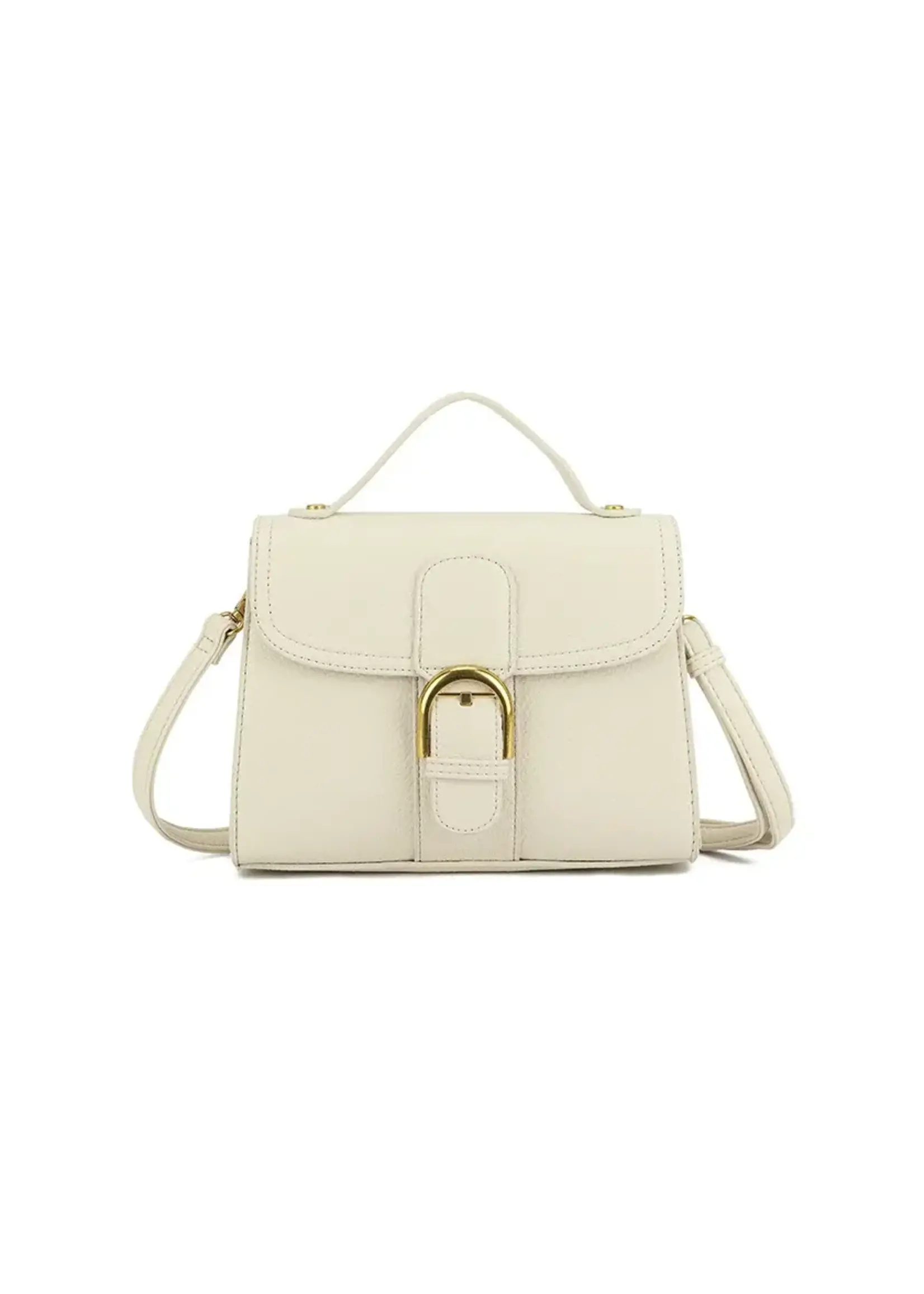 Tasje  off white 23 cm x 16 cm x 7 cm