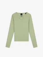 Nik&Nik Nik&Nik Presley LS Rib Top green G 8-032 2405