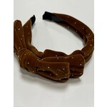 Siena Siena Diadeem cognac met glitters