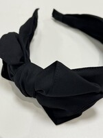 Siena Siena Diadeem zwart met grote strik