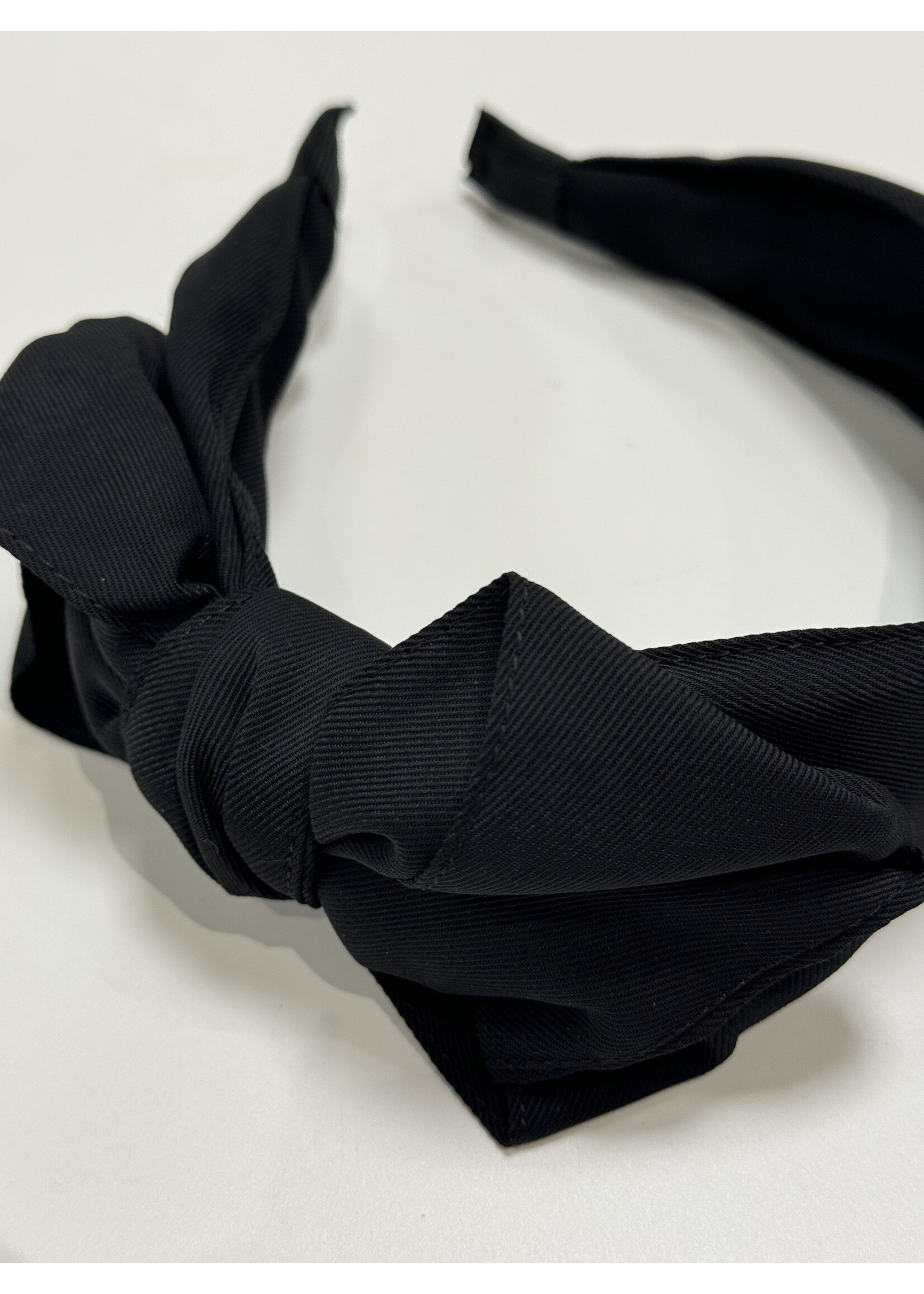 Siena Siena Diadeem zwart met grote strik