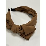 Siena Siena diadeem cognac met grote strik