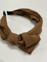 Siena Siena diadeem cognac met grote strik