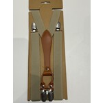Bretels beige extra groot