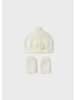Mayoral Mayoral Newborn Hat and Mittens Set
