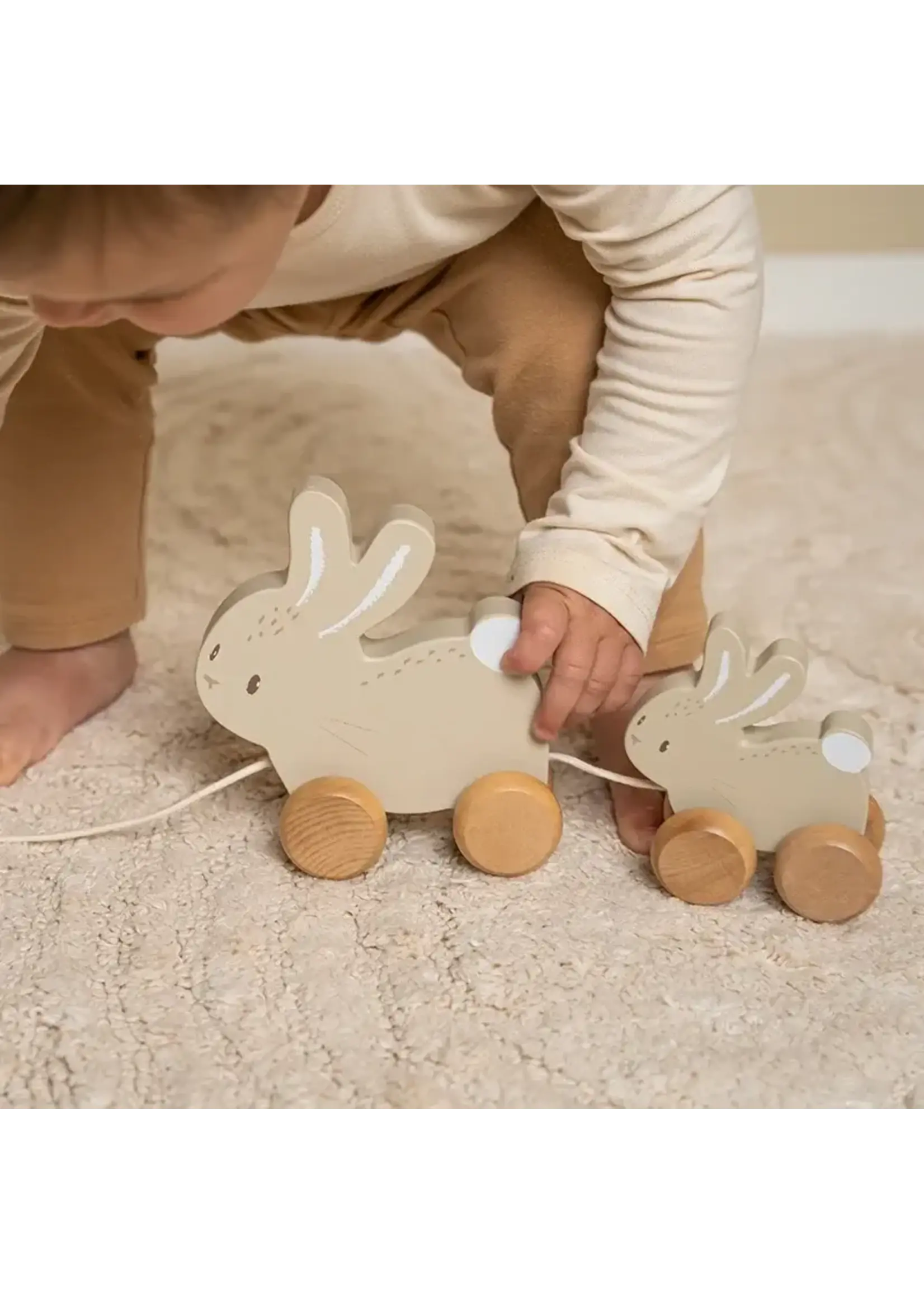 Little Dutch Little Dutch Trekdier Konijnen - Baby bunny FSC