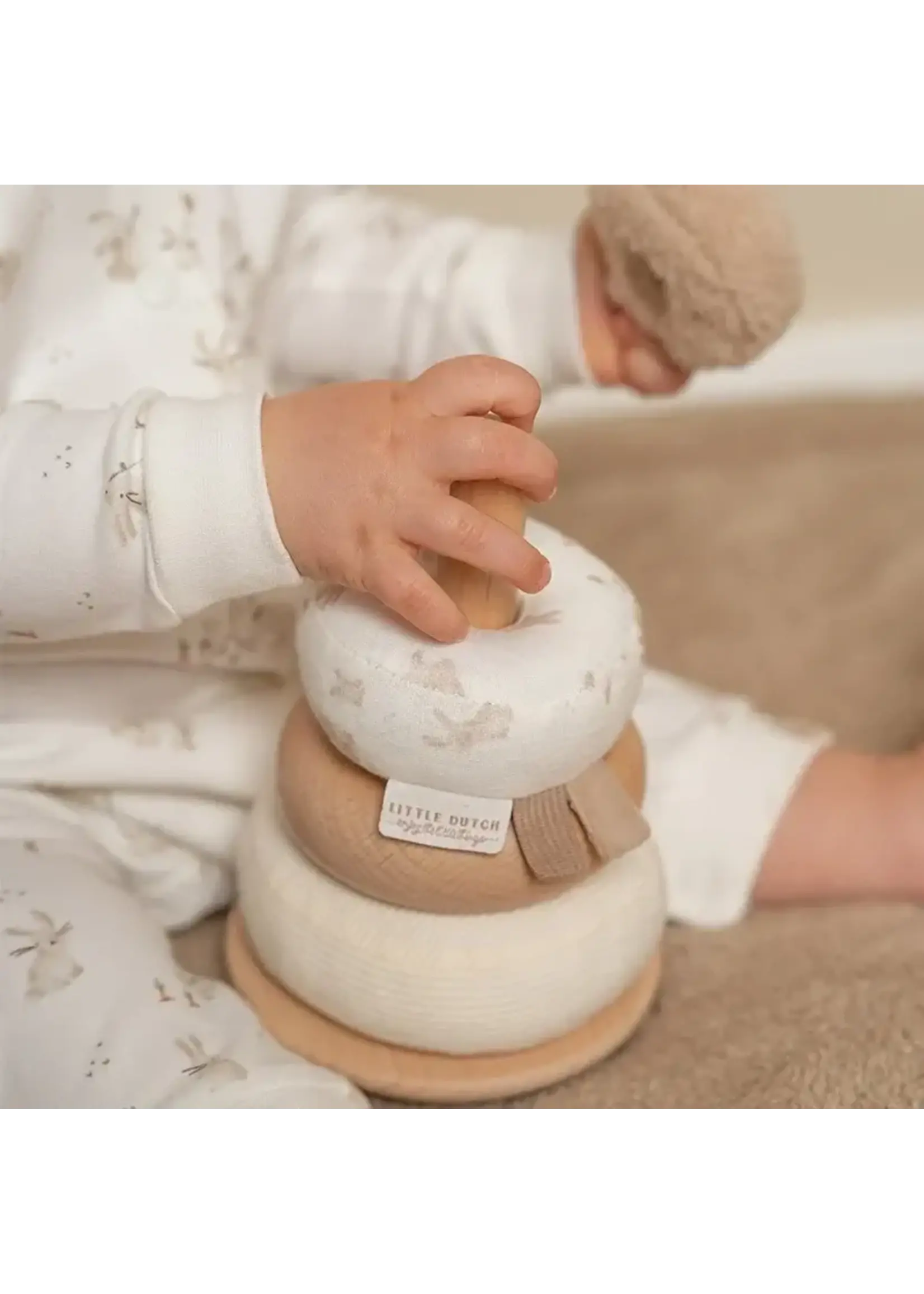 Little Dutch Little Dutch Tuimelstapelaar - Baby bunny FSC