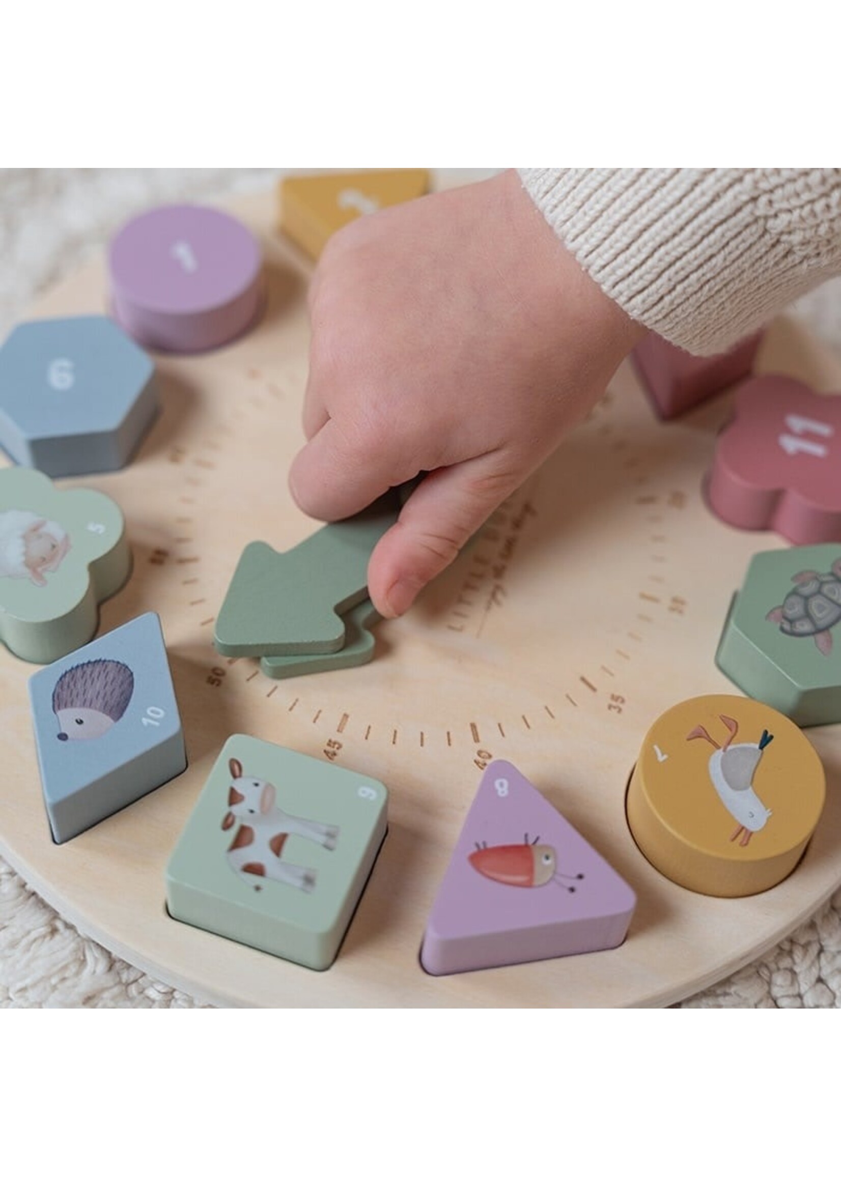 Little Dutch Little Dutch puzzelklok FSC