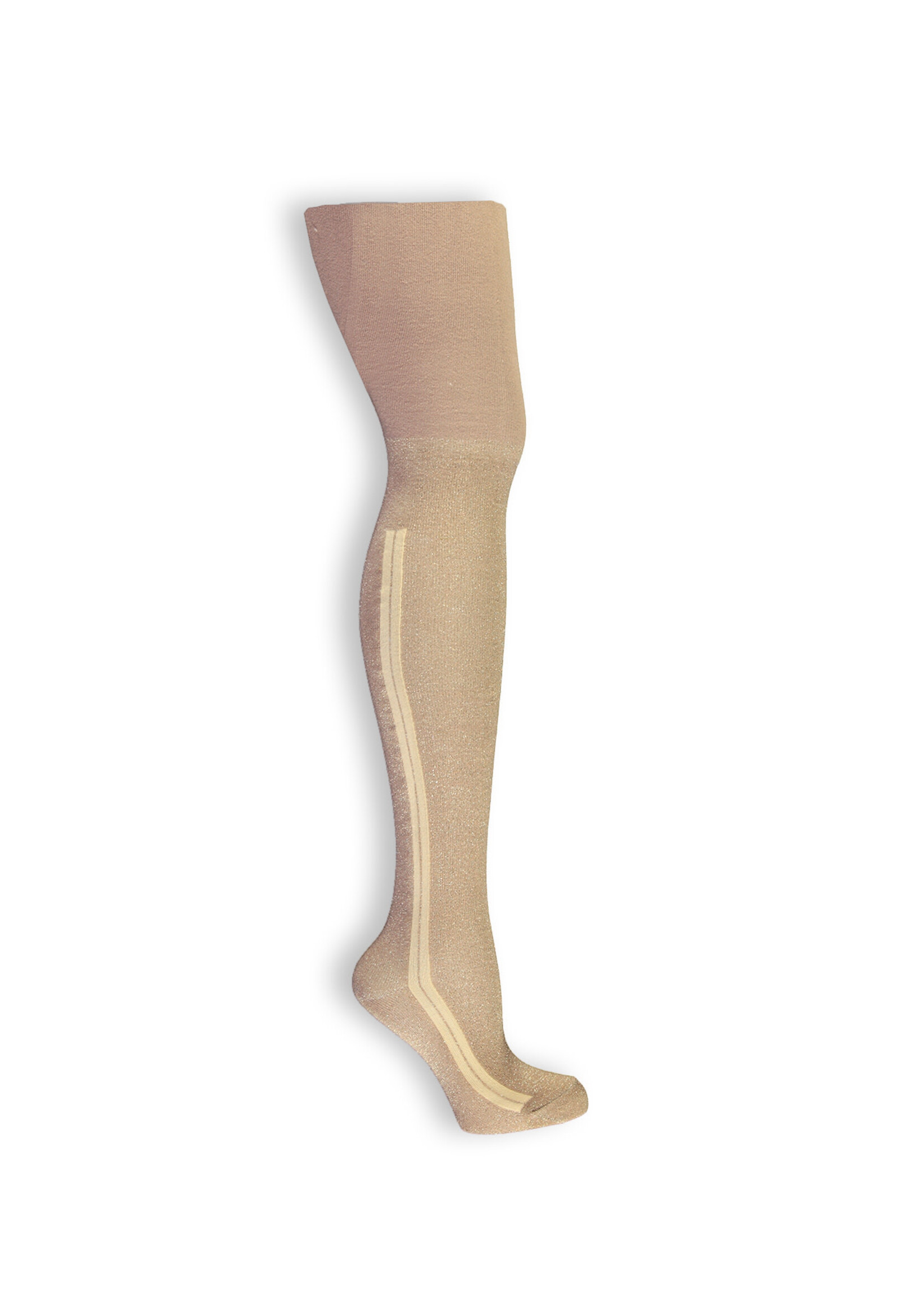 NoNo NoNo NONO Rise girls lurex tight N309-5901 Desert Sand