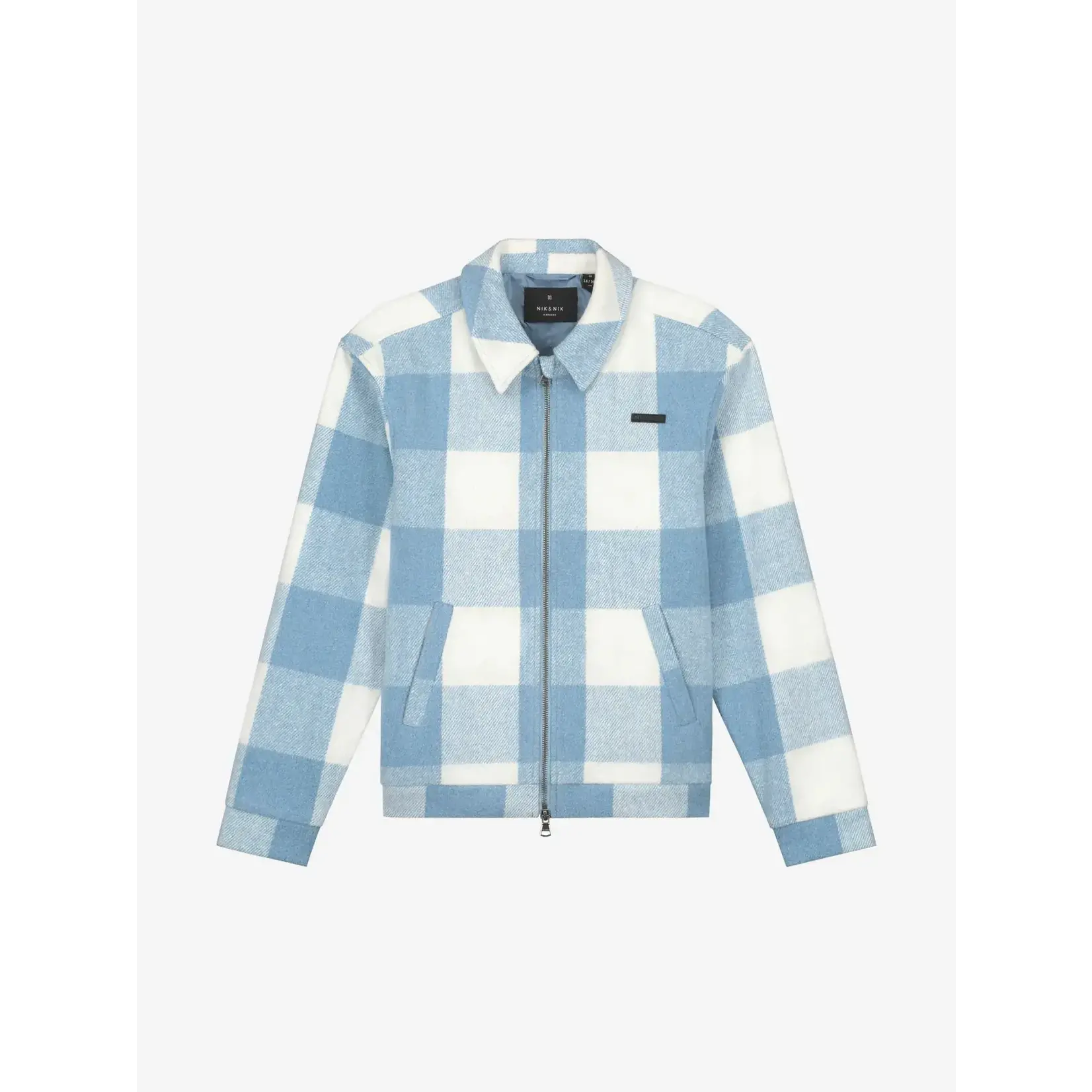 Nik&Nik Nik&Nik Felix Plaid Jacket Elemental Blue B 4-971 2405