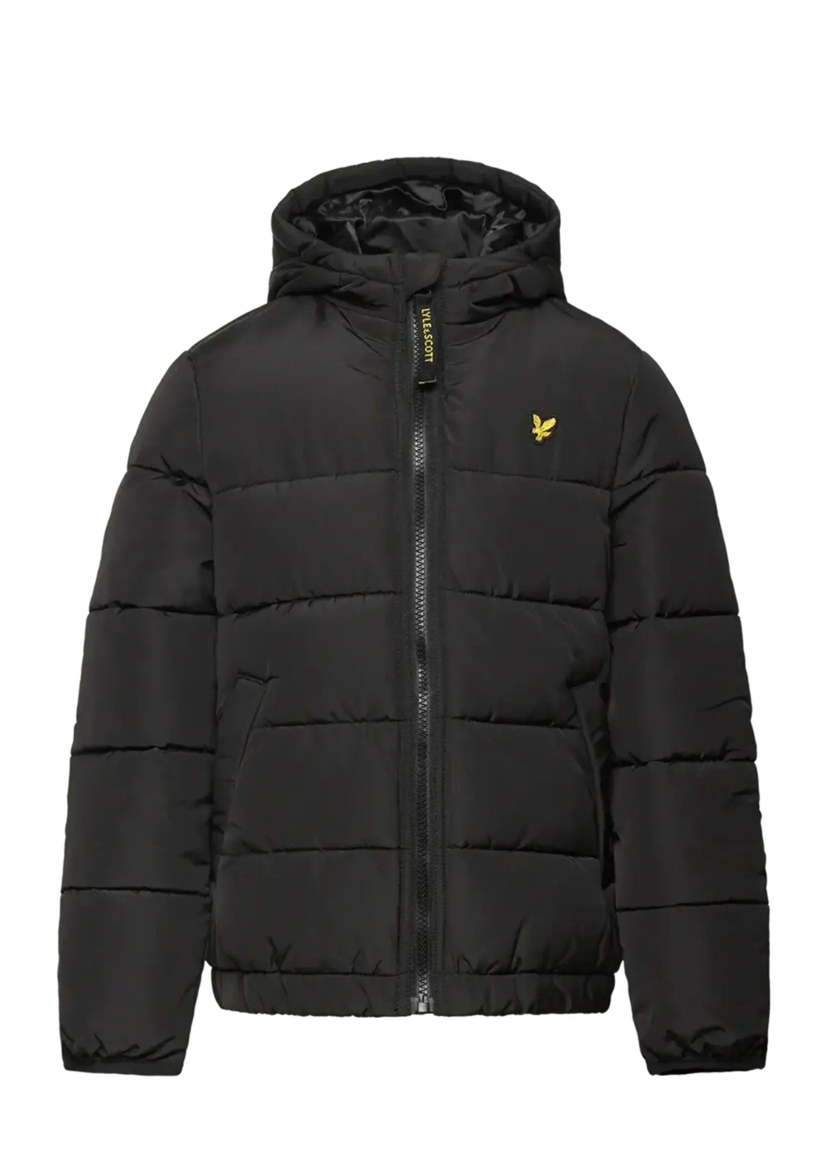 Lyle&Scott Lyle&Scott Quilted Puffer Coat Jet Black - JKB2104V