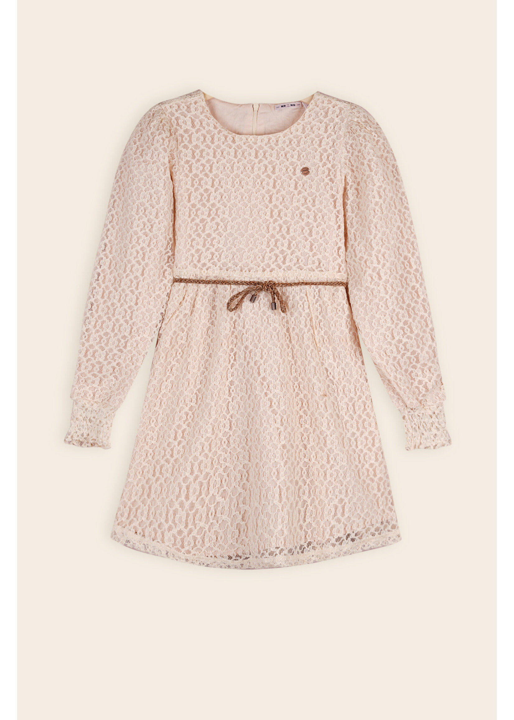 NoNo NoNo Milly Lace dress N409-5816 Pearled Ivory