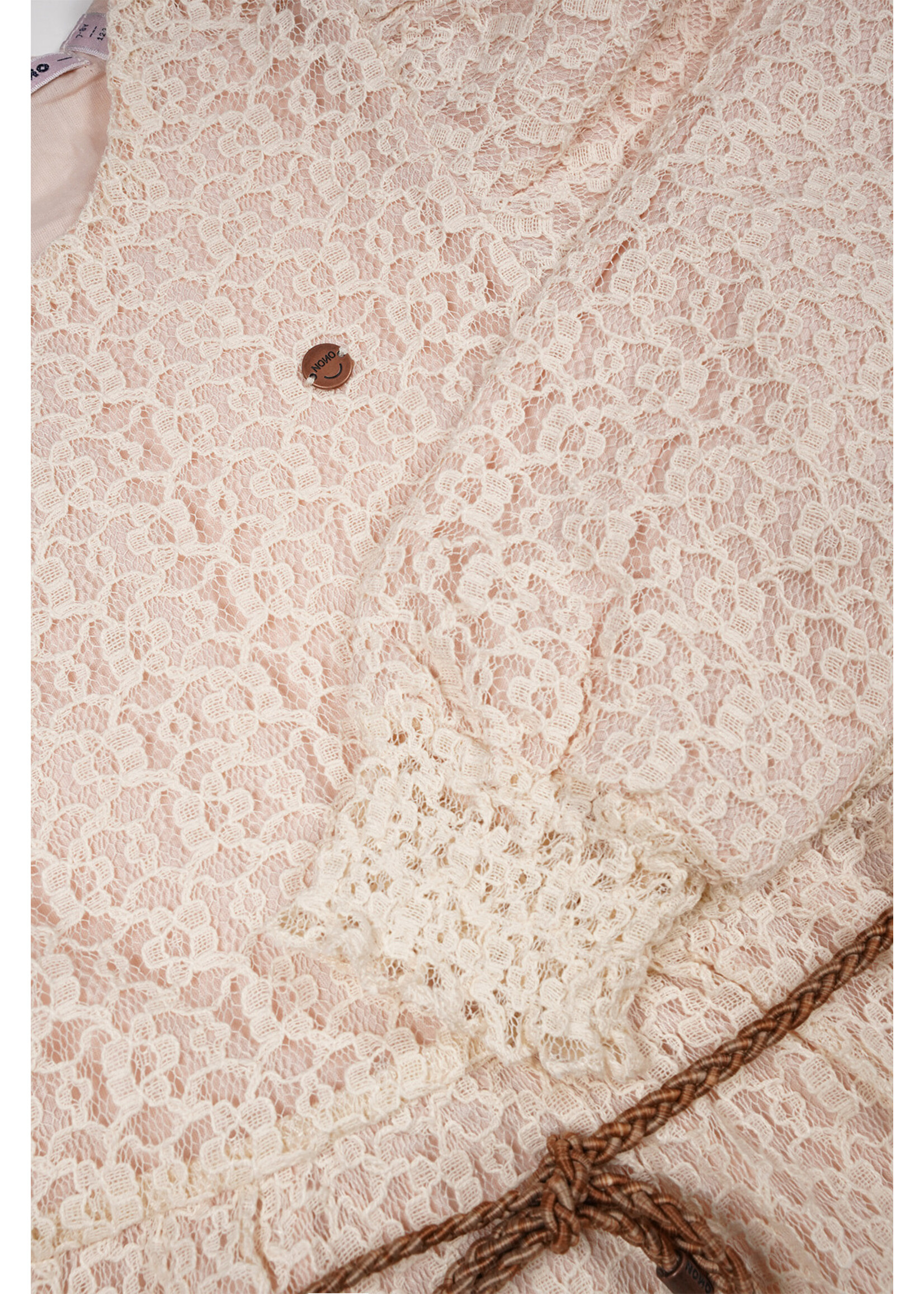 NoNo NoNo Milly Lace dress N409-5816 Pearled Ivory