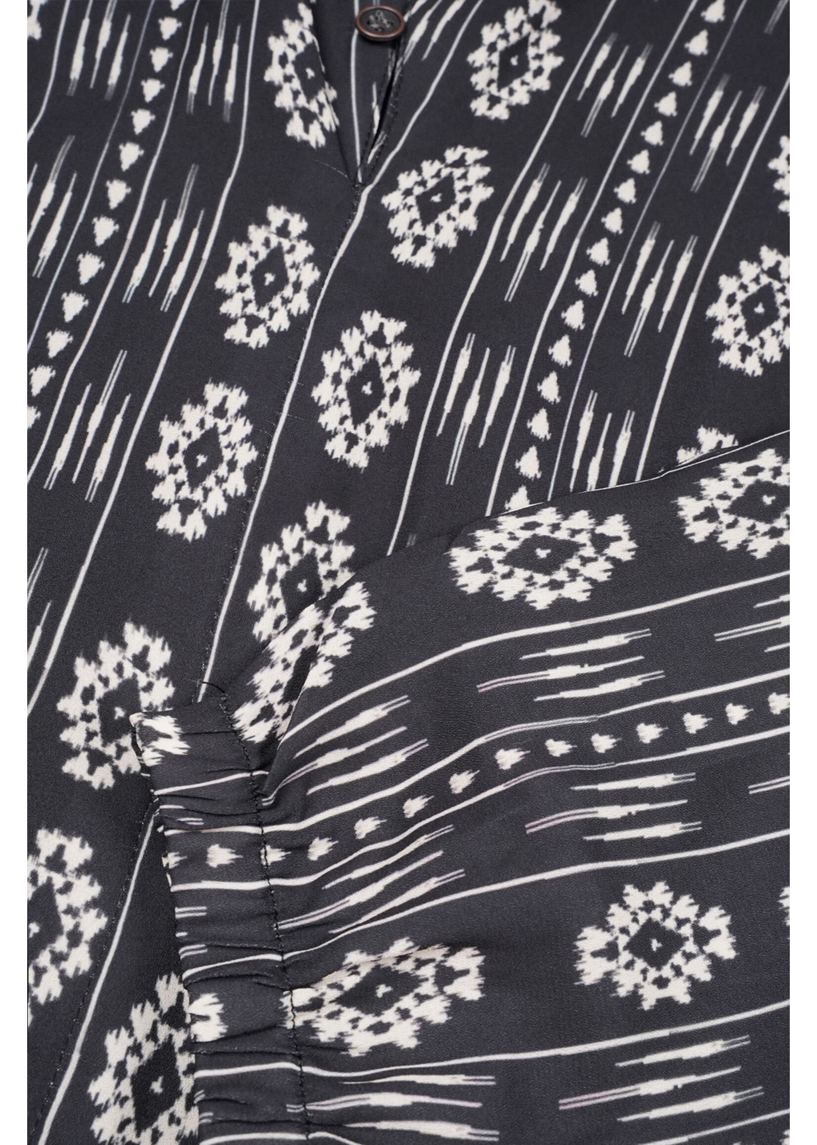 Nobell Nobell Mayal bohoprinted dress Q409-3823 Jet Black