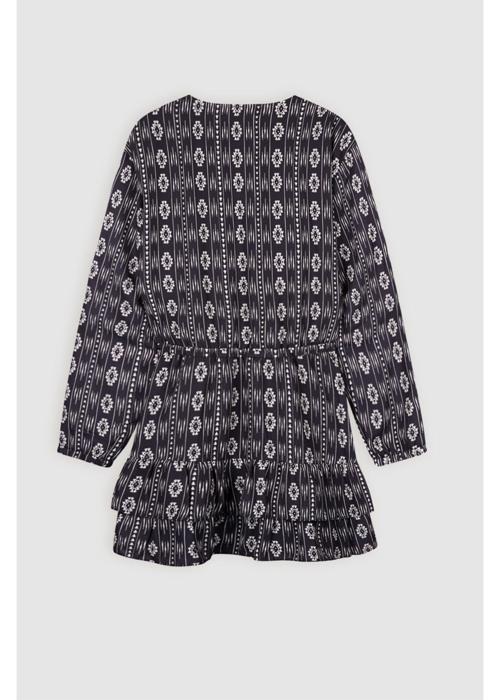 Nobell Nobell Mayal bohoprinted dress Q409-3823 Jet Black