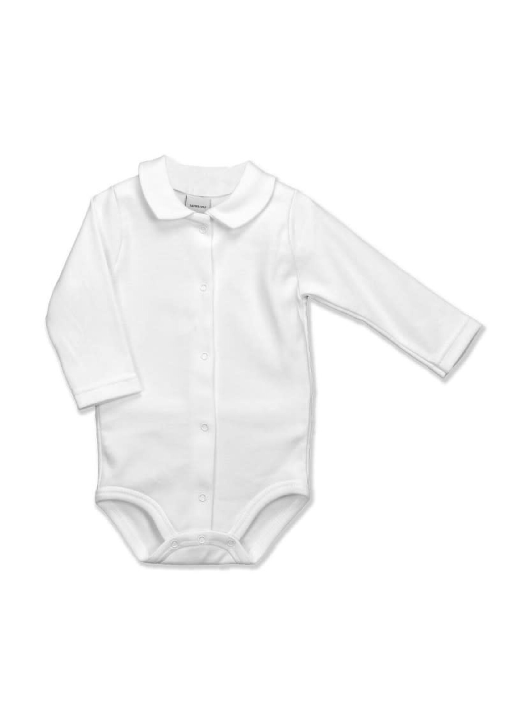 Babidu BabiduV-NECK FRONT OPENING BODYSUIT off white