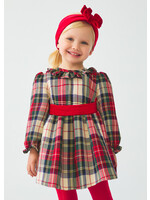 Abel & Lula Abel & Lula Plaid dress Red - 22 05513