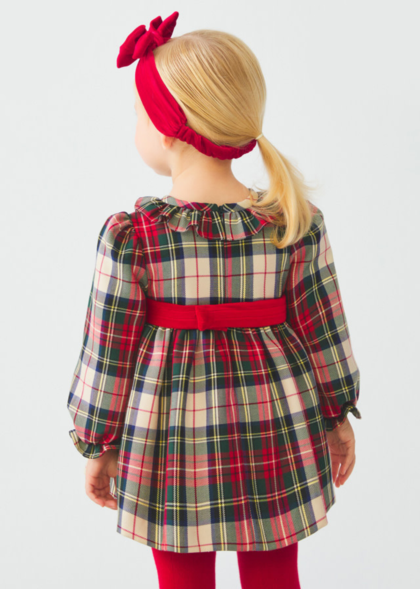 Abel & Lula Abel & Lula Plaid dress Red - 22 05513