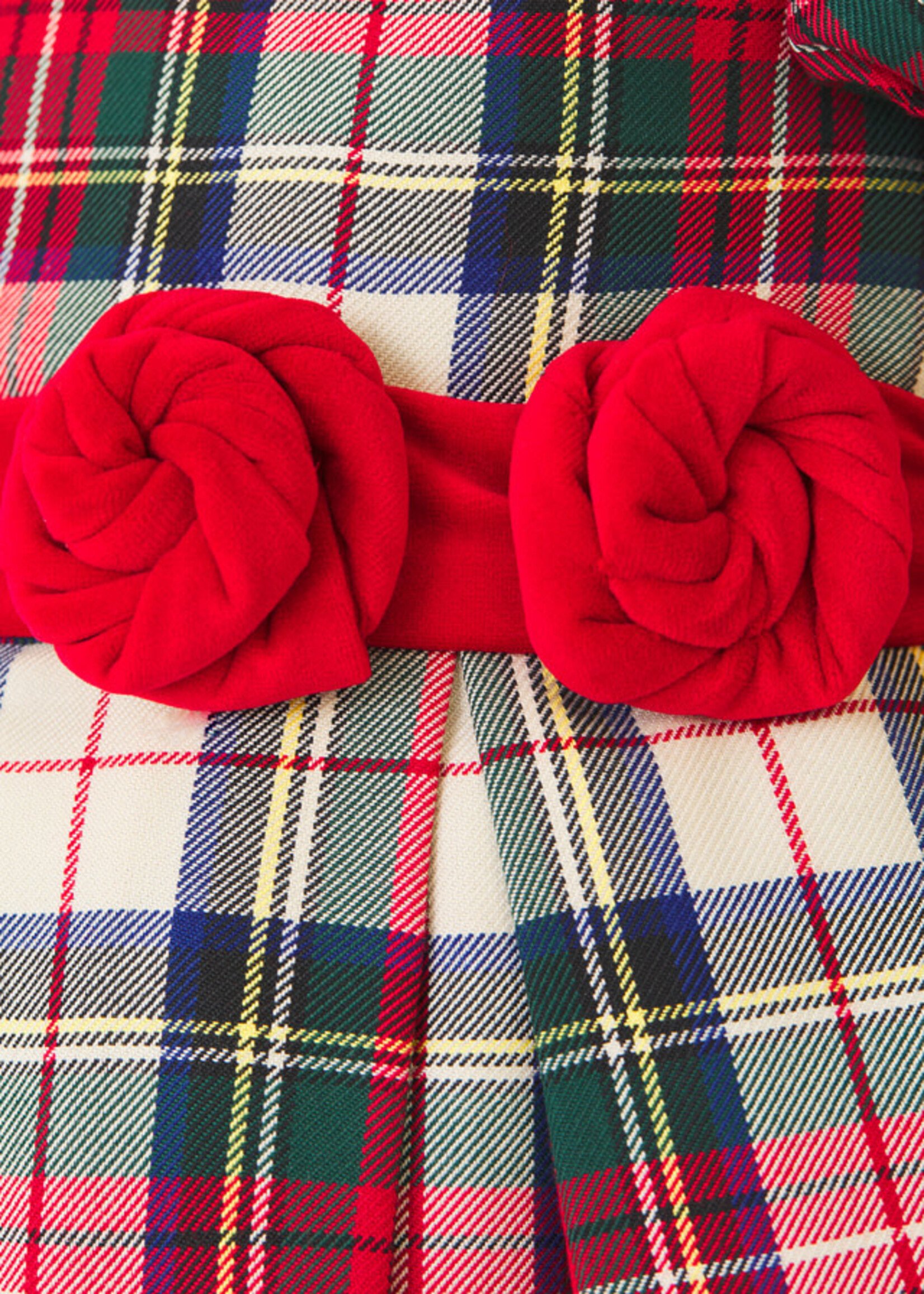 Abel & Lula Abel & Lula Plaid dress Red - 22 05539