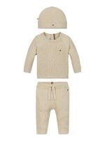 Tommy Hilfiger Tommy Hilfiger CABLE KNITTED SET GI, GLK KN0KN01983GLK Classic Beige Melange