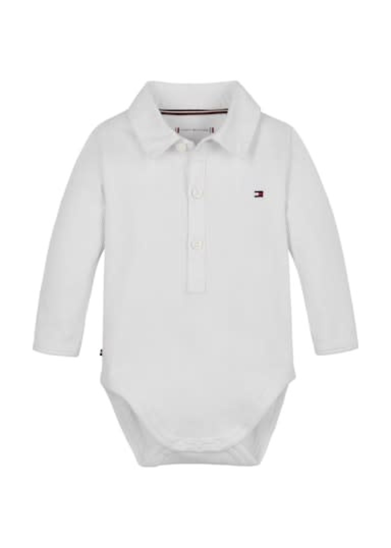 Tommy Hilfiger Tommy Hilfiger RIB BODY LS, YBR KN0KN01885YBR White