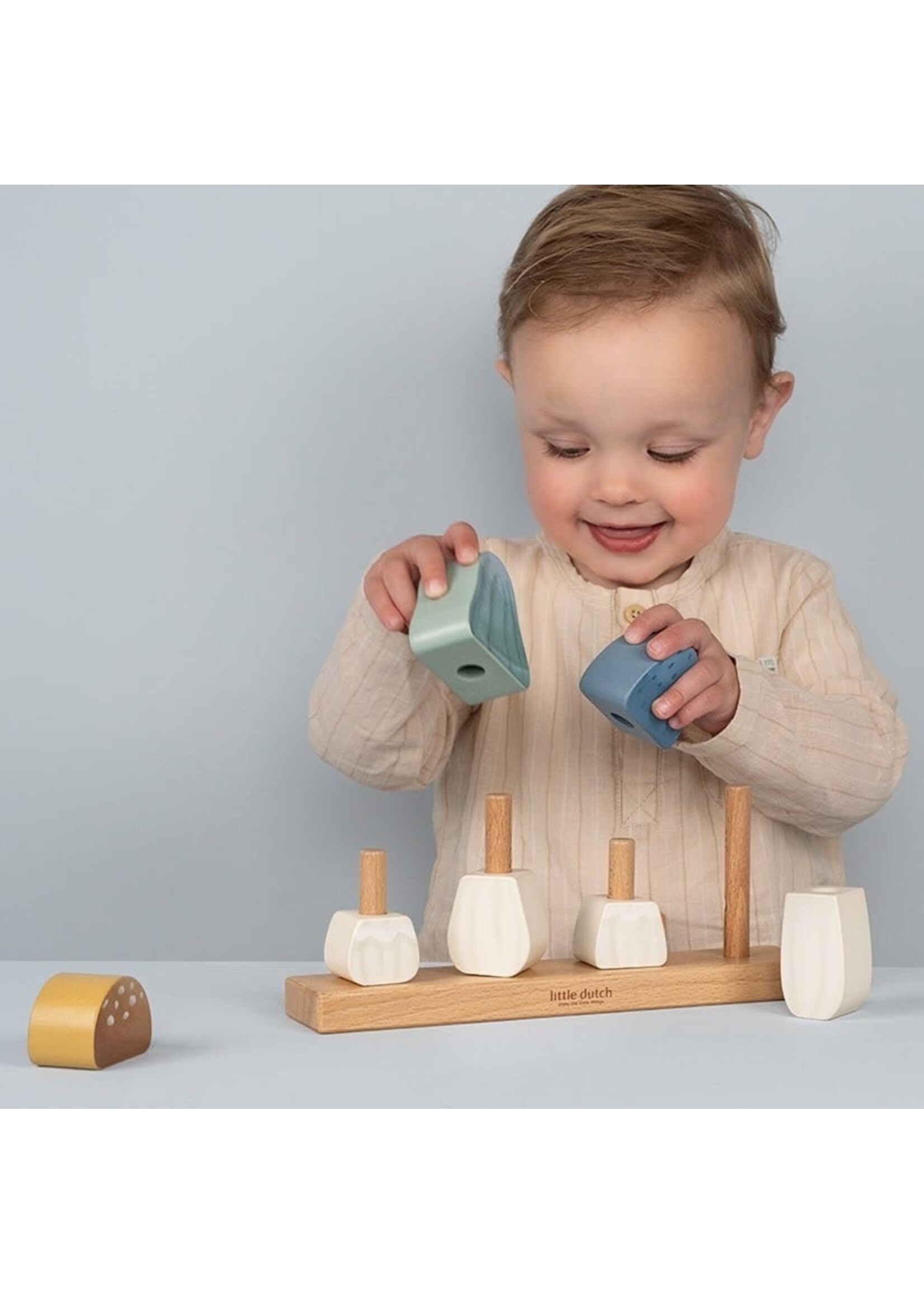 Little Dutch Little Dutch Stapelaar Paddenstoelen - Forest Friends