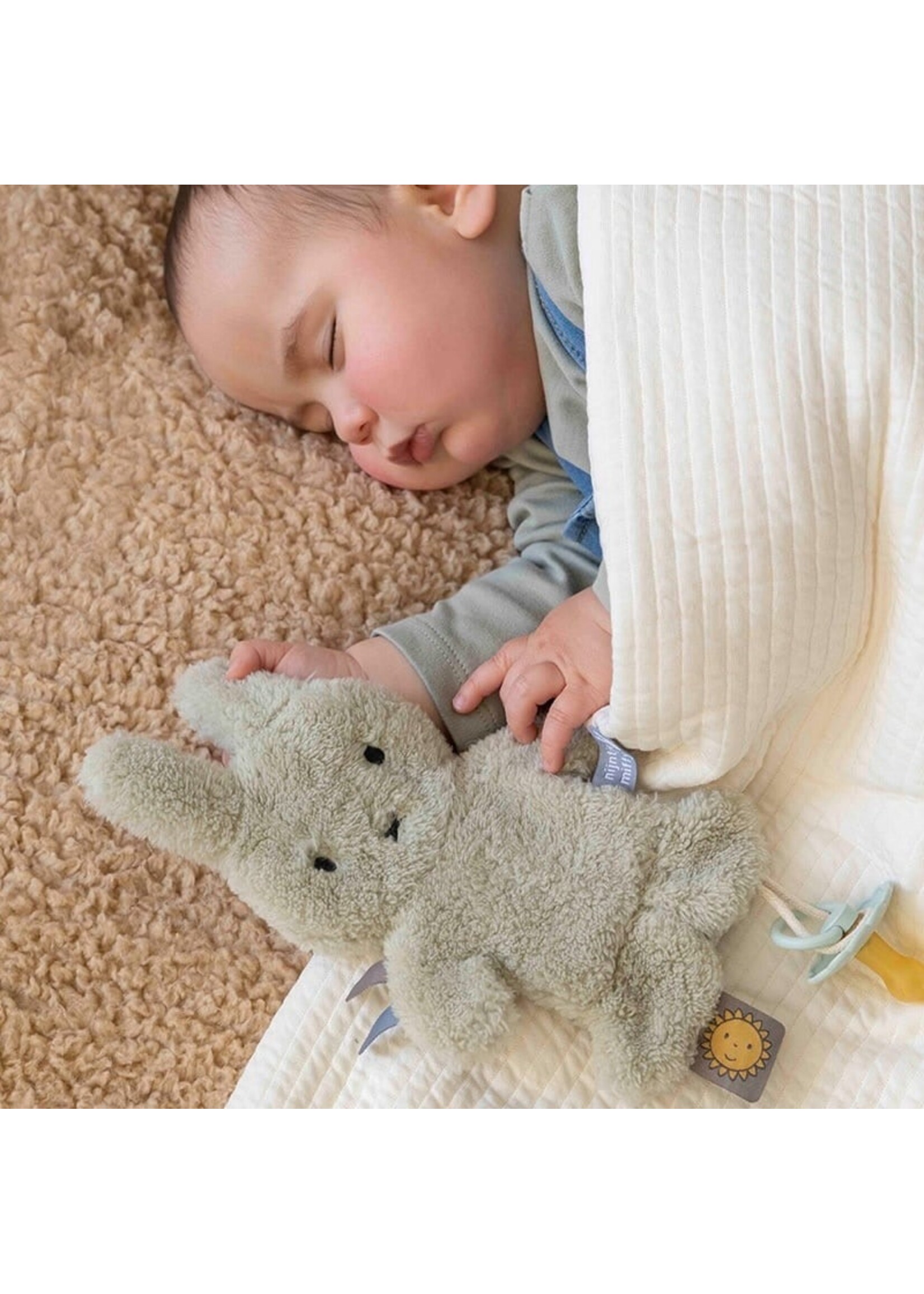 Little Dutch Little Dutch Nijntje speendoekje Fluffy Green