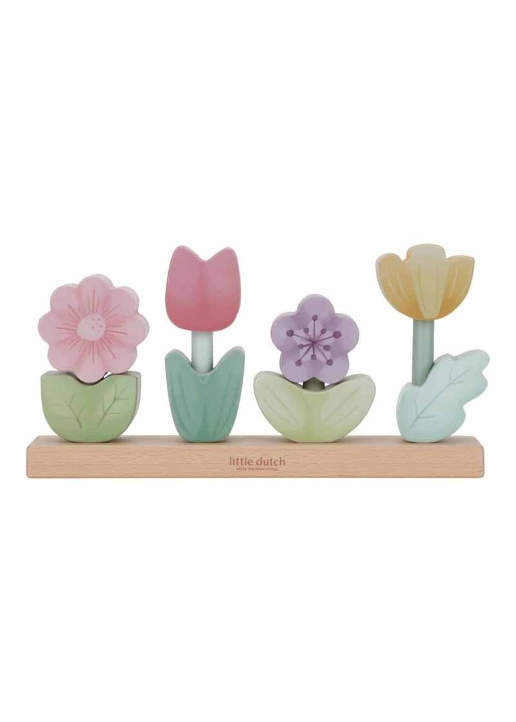 Little Dutch Little Dutch Stapelaar bloemen- Forest Friends