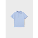 Mayoral Mayoral Basic s/s polo light blue - 25 00102
