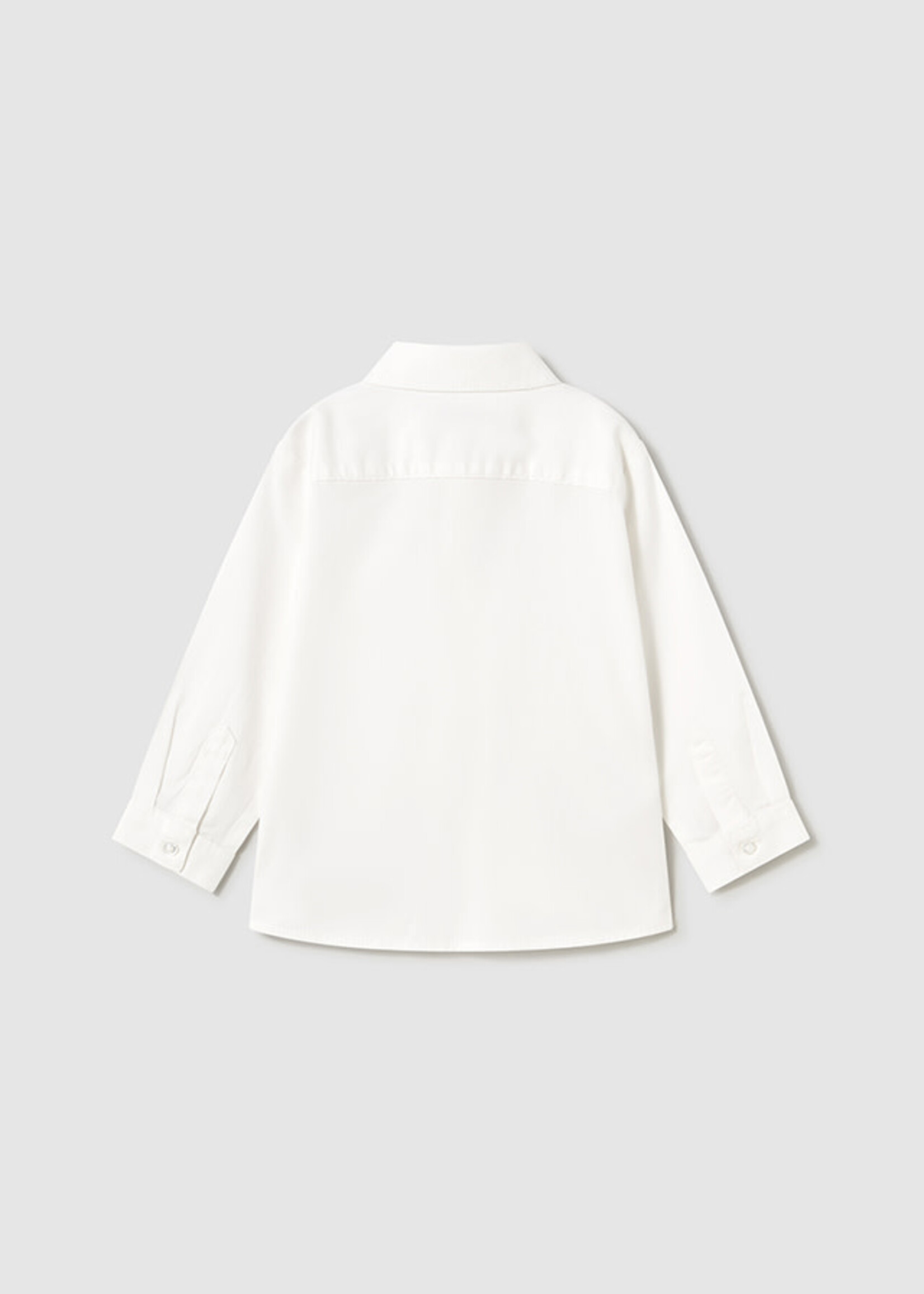 Mayoral Mayoral Basic l/s shirt White - 25 00124