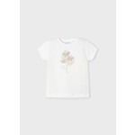 Mayoral Mayoral Basic s/s t-shirt Natural - 25 00174
