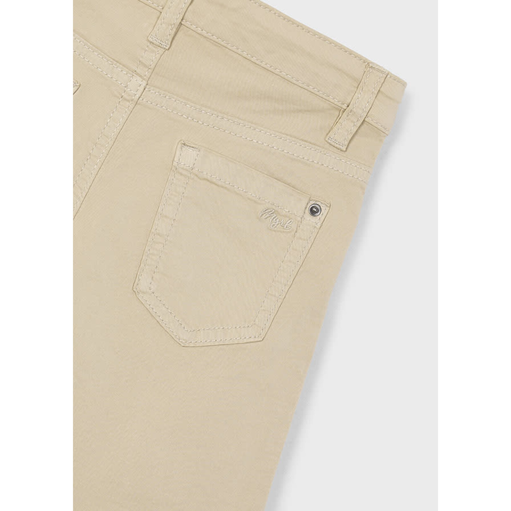 Mayoral Mayoral Basic 5 pockets twill shorts Almond - 25 00204