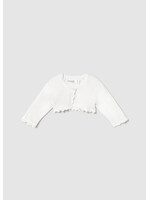 Mayoral Mayoral Basic knit cardigan White - 25 00318