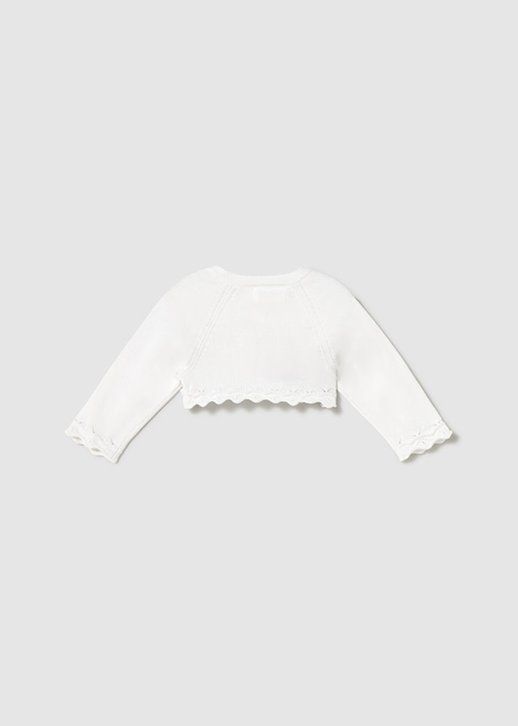 Mayoral Mayoral Basic knit cardigan White - 25 00318