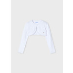 Mayoral Mayoral Basic knit bolero White - 25 00320