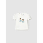 Mayoral Mayoral S/s t-shirt Natur-skyb - 25 01041