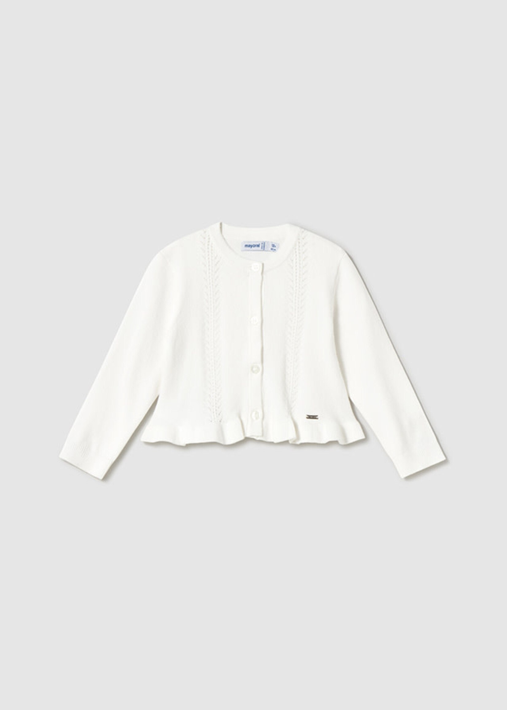 Mayoral Mayoral Knit cardigan Natural - 25 01398